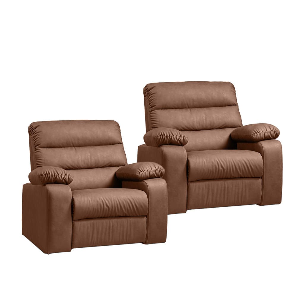 Kit 2 Poltronas Bangkok com Molas Ensacadas Movellu Home