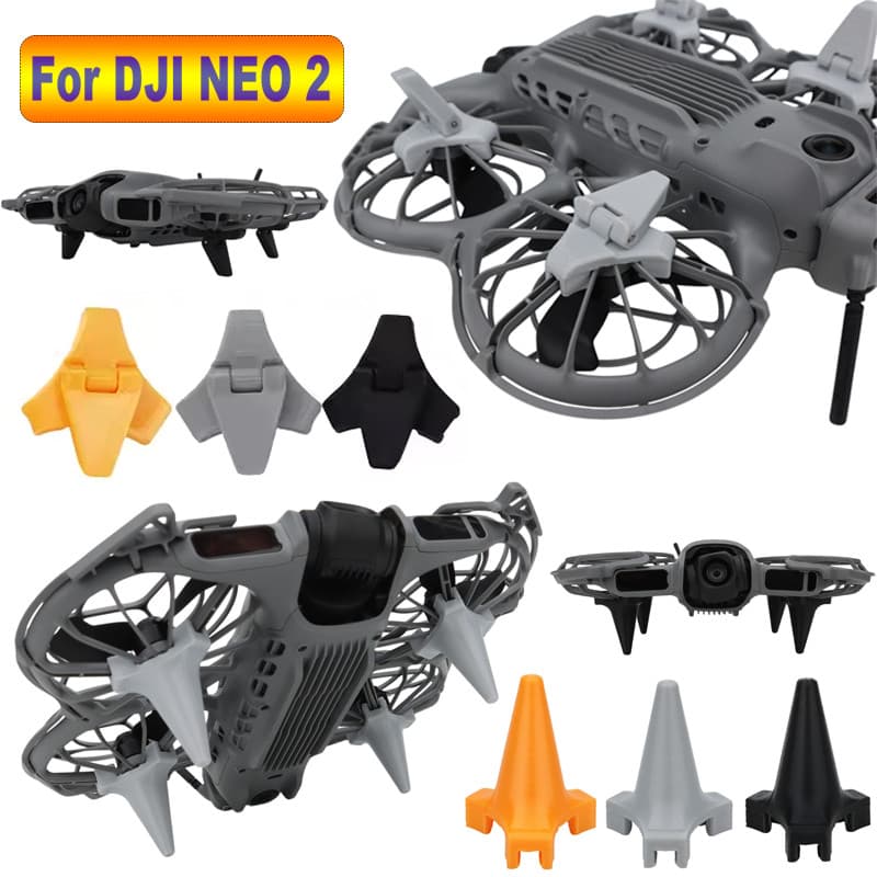 Trem De Pouso Para DJI Neo 2 Extensor De Altura Pernas Dobrável Tripé De Proteção De Liberação Rápida Acessórios De Dron