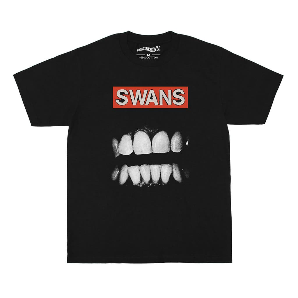 Music Soul Camiseta Unissex Swans Filth Banda Punk Estampa Algodão Confortável Estilosa Retrô Moda Casual