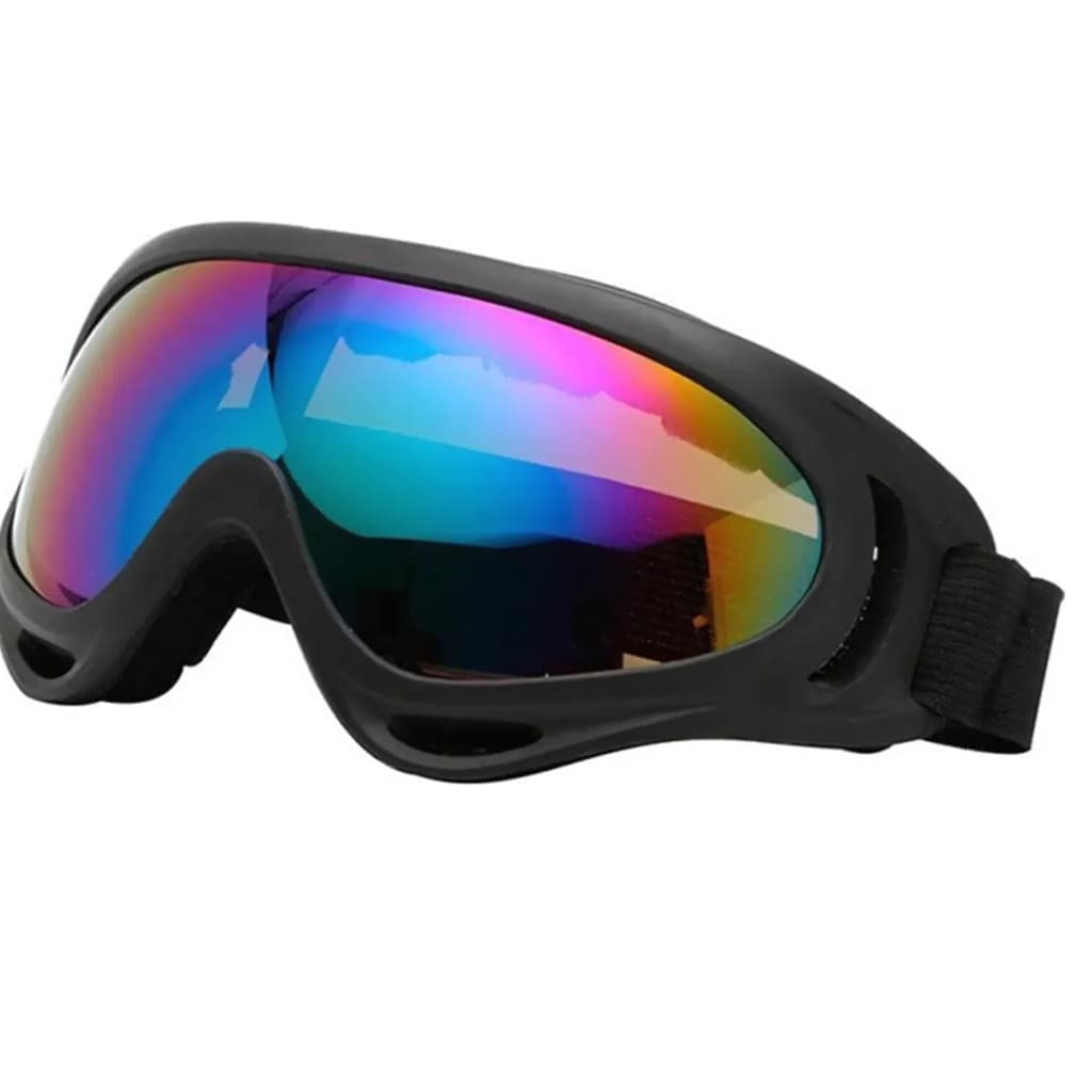 Óculos Jet Ski Snowboard Moto Esqui Esportivo Uv Cor Da Lente Espelhado