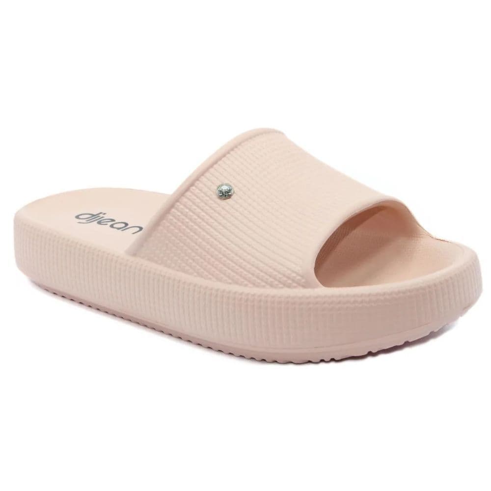 Chinelo Slide Feminino Anatômica Ortopédico Dijean Nuvem Antiderrapante Leve Conforto para Esporão e Fascite Plantar