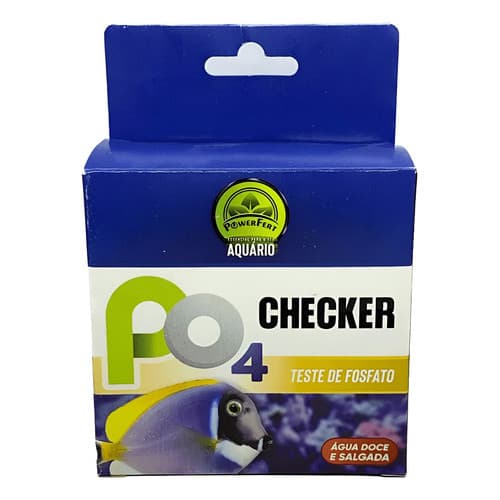 Teste De Fosfato Power Fert Po4 Checker Água Doce 100 Testes
