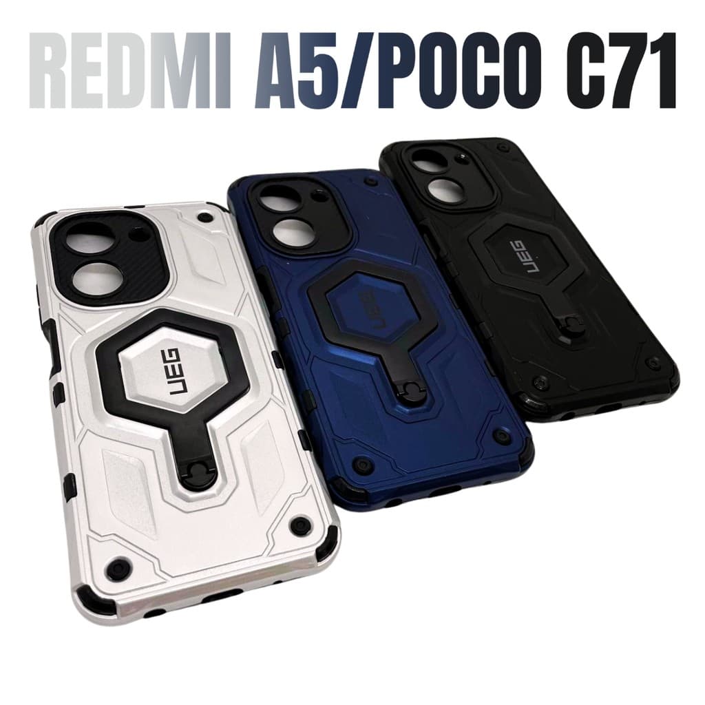 Capa Capinha de celular compatível com Redmi A5 e Poco C71 Armadura
