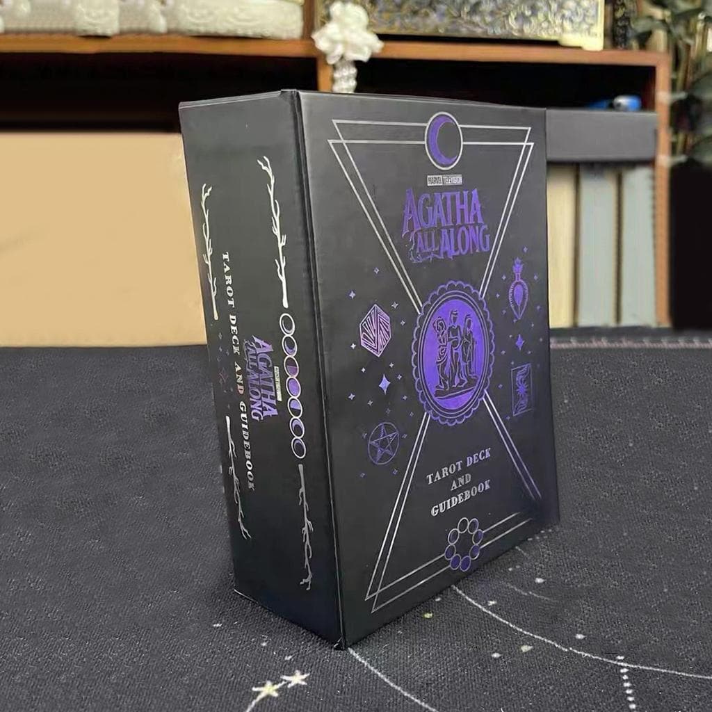 Agatha All Along Tarot Deck 78 Cartas Leituras Insortíveis Tarô De Orientação Espiritual Para Jogos De Tabuleiro De Fest
