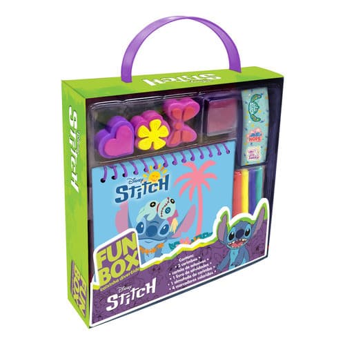 Livro Infantil Fun Box - Disney Personagem:stitch