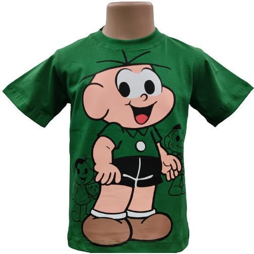 Camiseta Camisa Infantil  Desenhos em Quadrinhos  Monica algodão100%