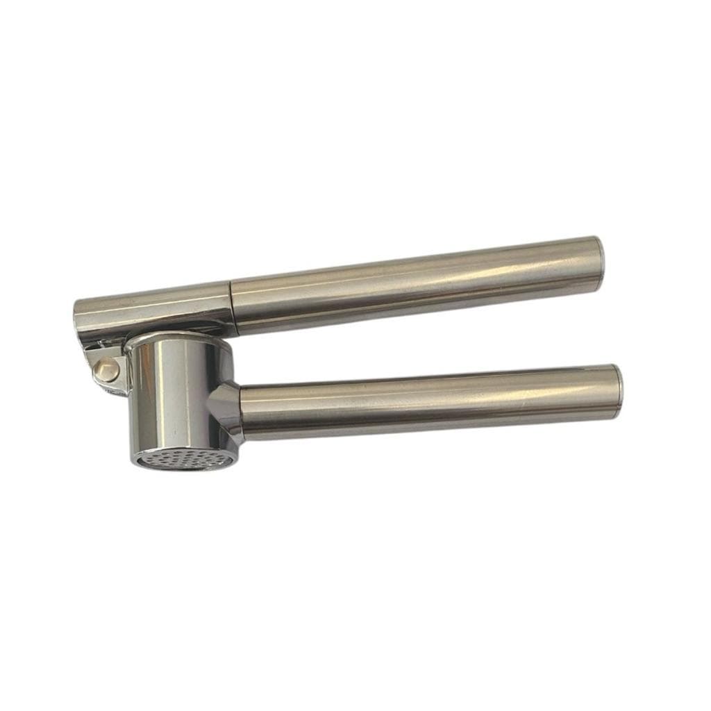 Espremedor Triturador De Alho com Tambor Removivel e Aço Inox