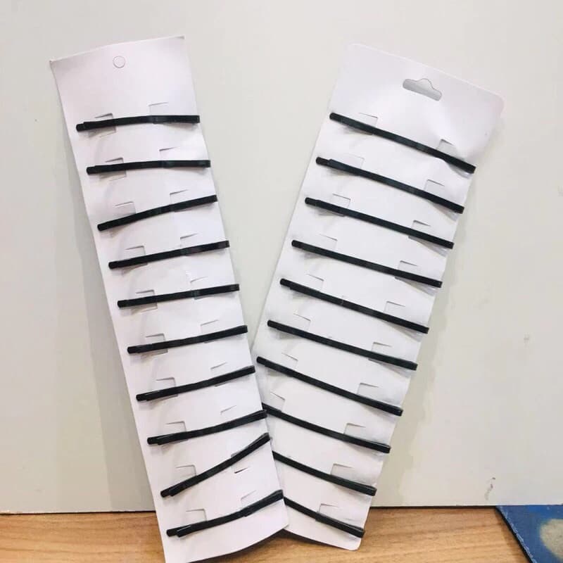 Clip De 10/30 pcs Franja Cabelo Grande Pequeno Dobra Preto Uma Palavra Arco Quebrado Disco Espesso E Apertado