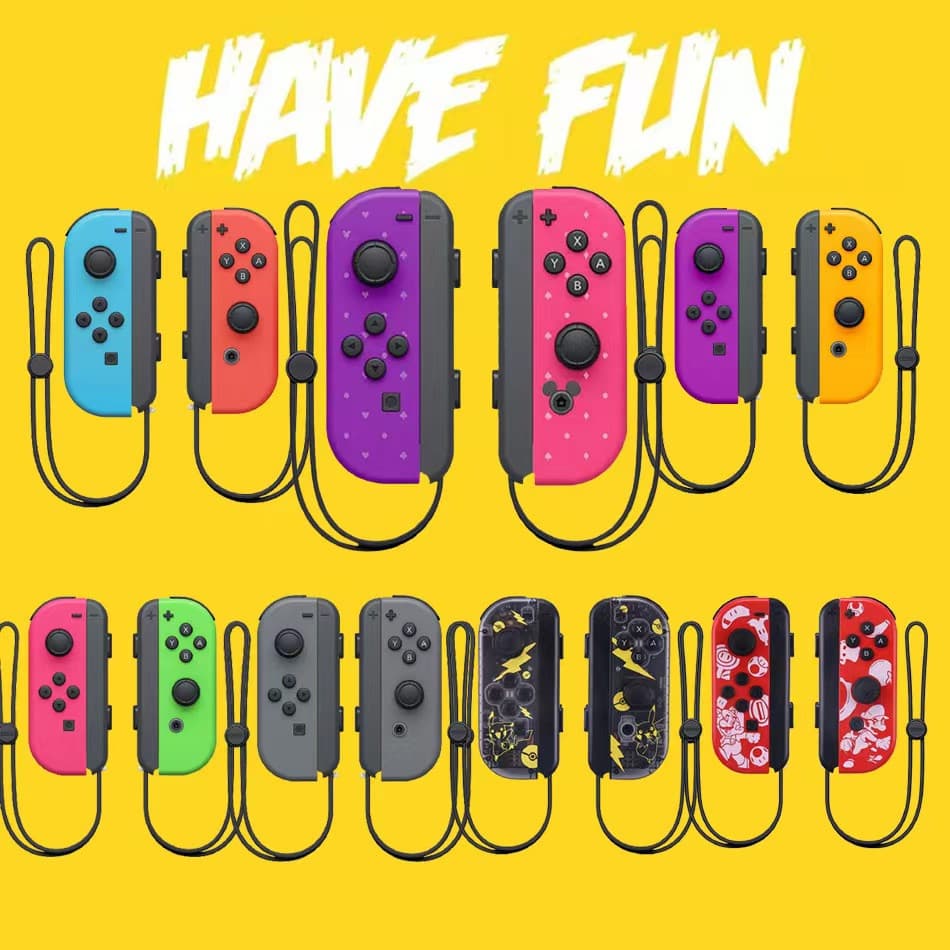 Controlador Joycon Para Nintendo Switch Com Macro , Controle De Movimento , Alternativas Control/OLED/Lite