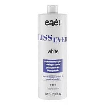 Ativo LissEver White Escova Progressiva Sem Formol Orgânica Eaê Cosméticos 1L