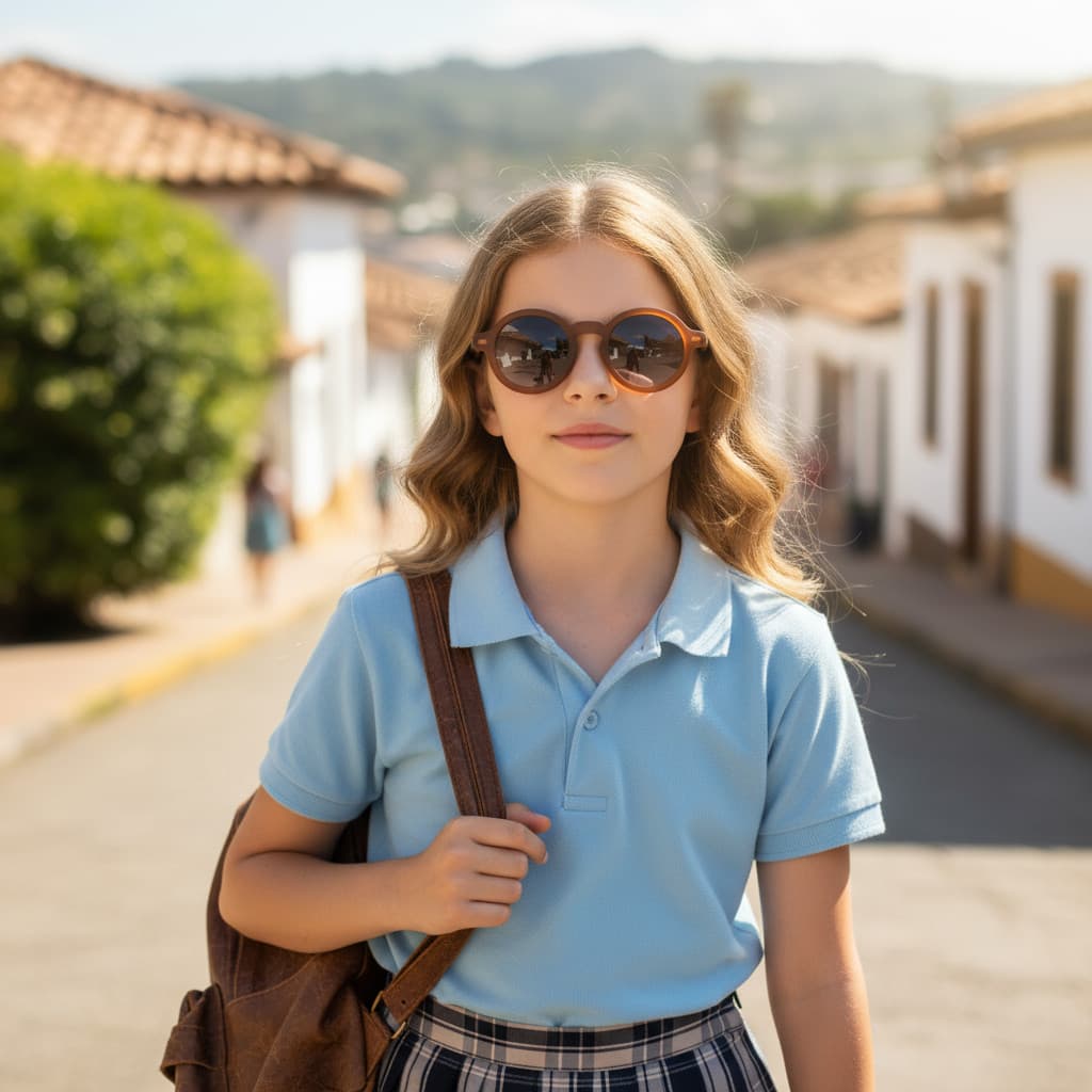Óculos Clip-On Redondo 2 em 1 Nylon Premium 48-23-145 – Leve, Versátil e Cheio de Estilo