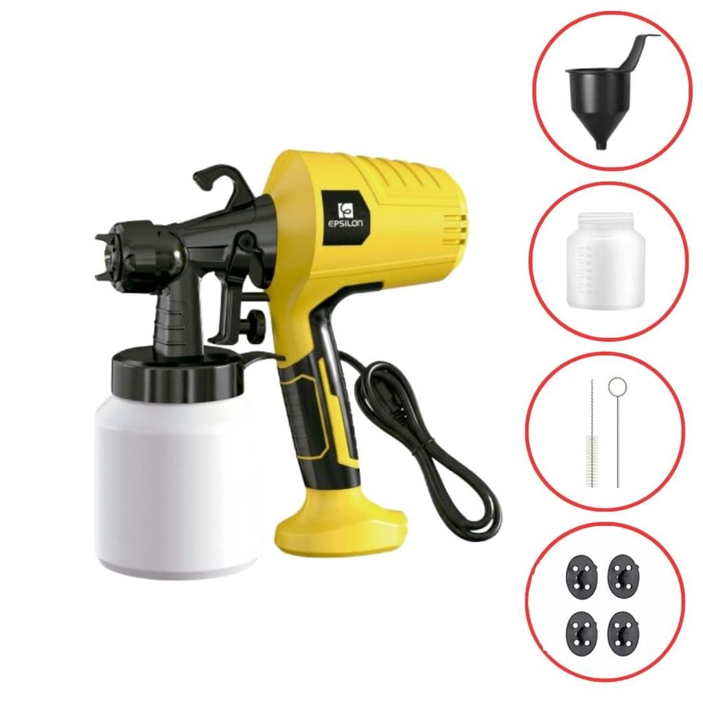 Pistola Pulverizadora de Tinta Paint Epsilon – Alta Potência e Precisão na Pintura