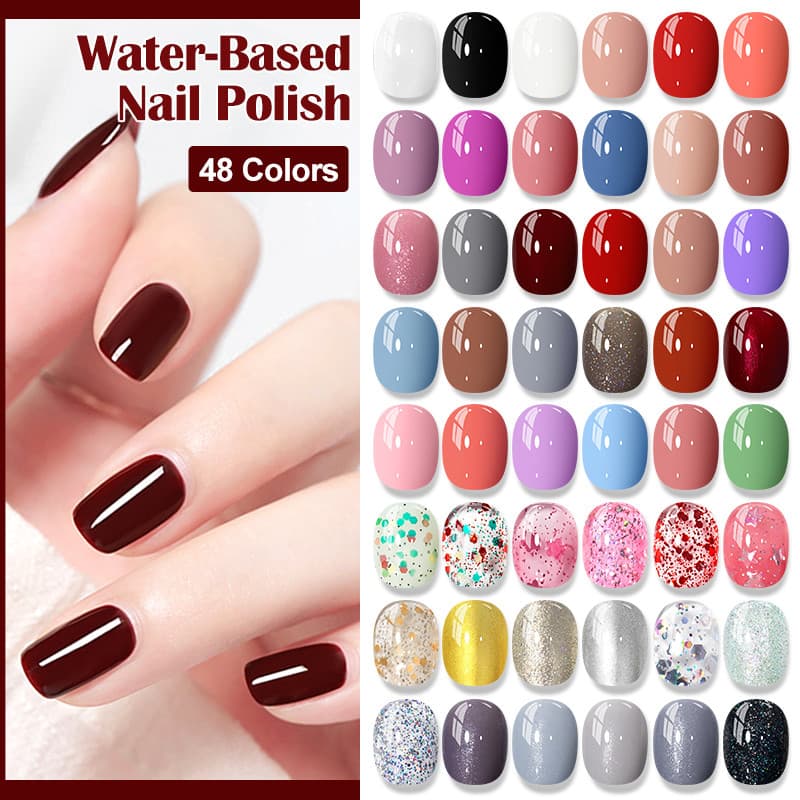 MEET Através 8ml Esmalte Vermelho À Base De Água Destacável E Rasgável Rosa Nude Sem Cozimento Álcool