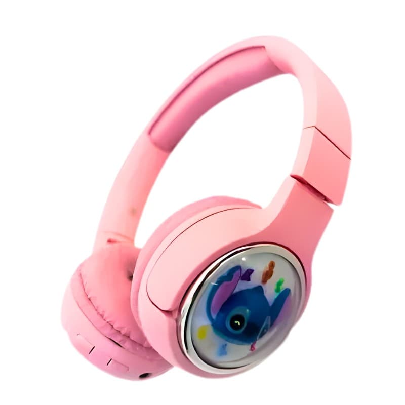 Fone Estéreo Sem Fio Bluetooth stitc Headset Infantil  Stitch Bluetooth envio imediato