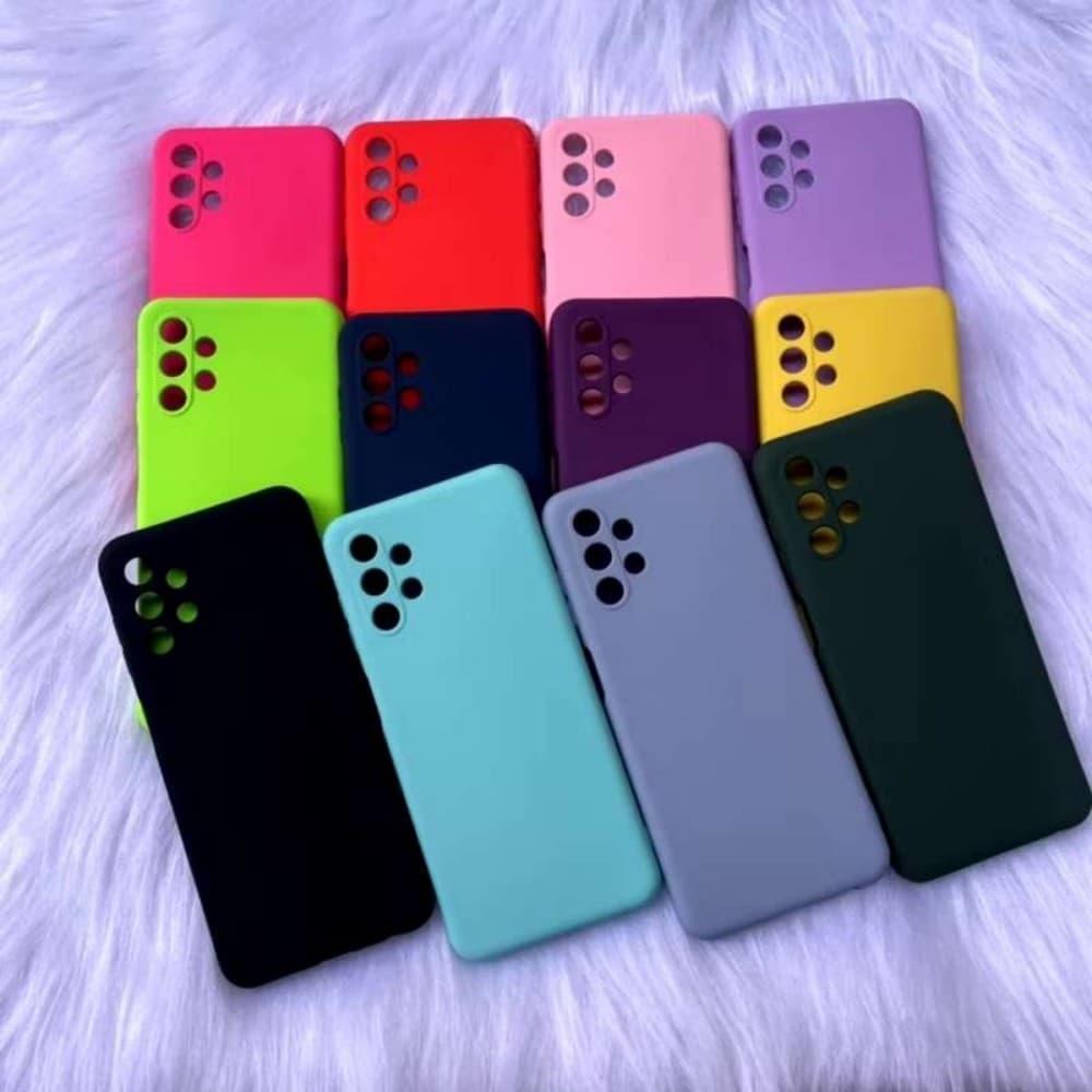 Kit 3 pcs Capinha Colorida aleatória Samsung A56 A36 A35 A32 4G A16 A15 A14 A06 masculino e feminino