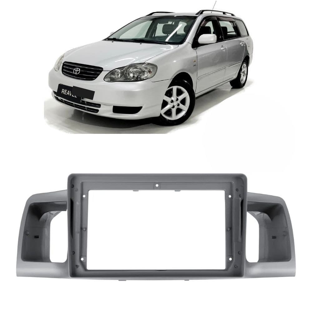 Moldura de 9" Polegadas Toyota Corolla Fielder 2003 A 2008