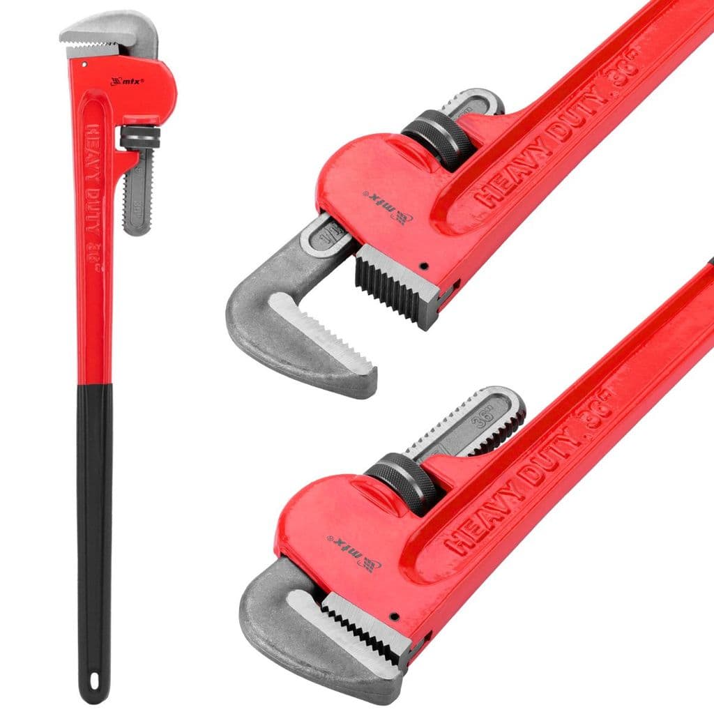 Chave de Grifo Ajustável 90cm Torneira, Sifão, Pia, Encanamento 36" - MTX