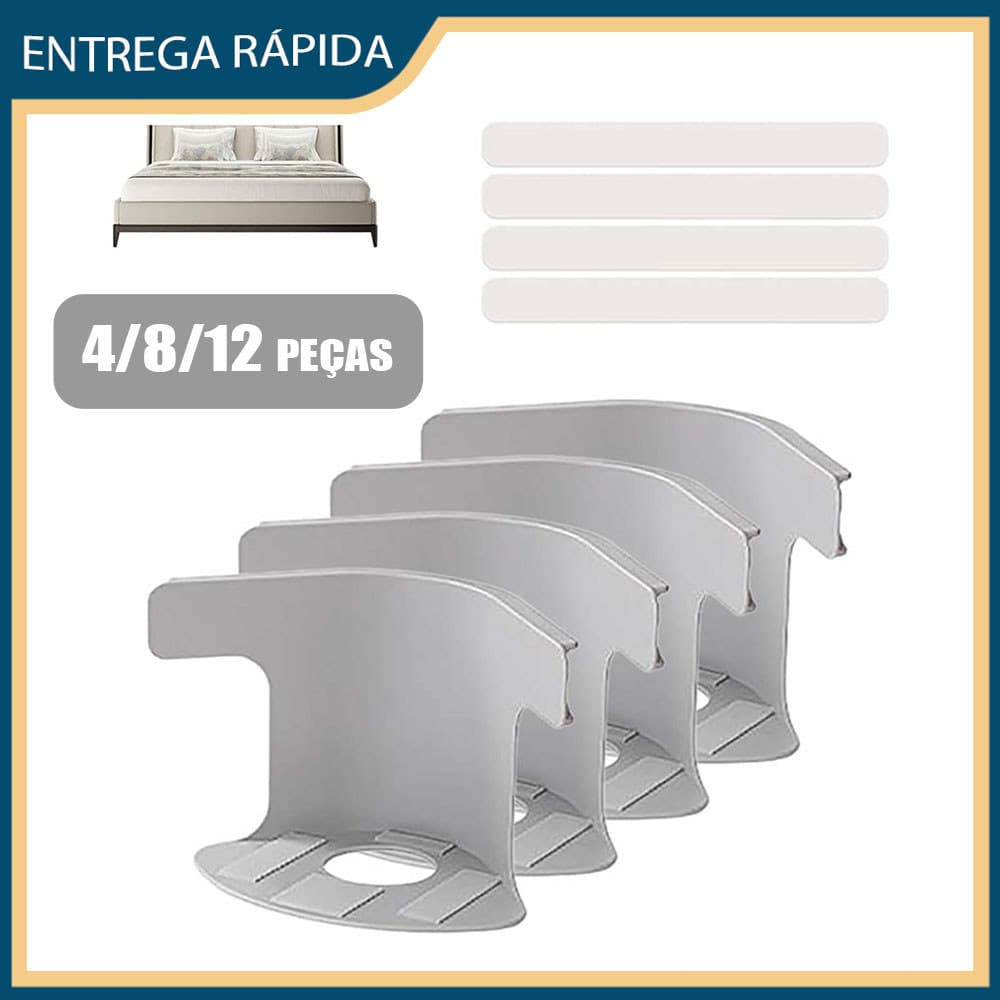Kit 4/8/12 peças Prendedor para lençóis com clipes de travamento invisíveis Prendedor para lençóis de colchão
