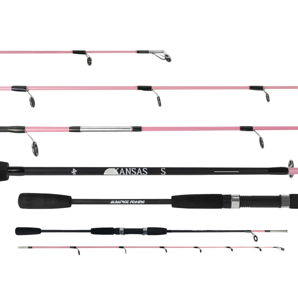 Vara Para Molinete Albatroz Kansas 5'6" (1,65m) 10-20lbs S1652 - 2 Partes