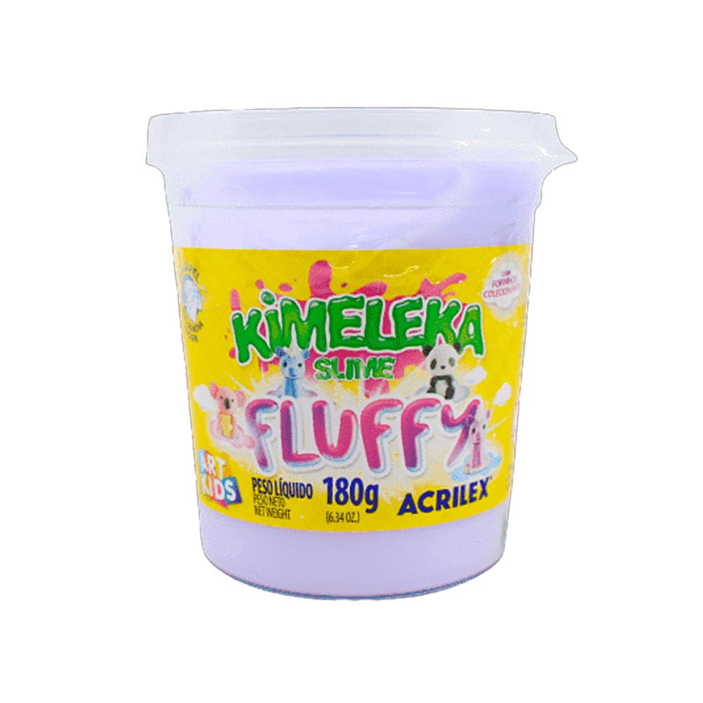 Kimeleka Fluffy Lilás Bebê 180G Acrilex