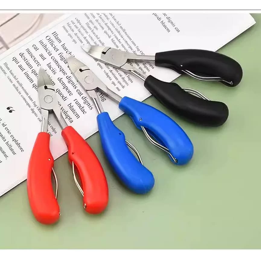 Grande Alicate cortador de unha / Manicure Pedicure Desencravador Unha Grossa Encravada varios cores