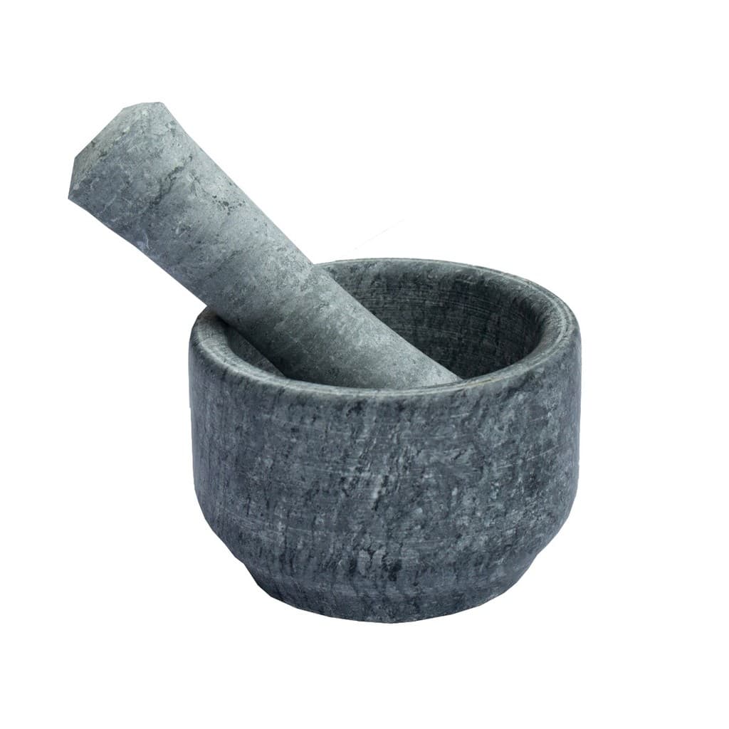 Pilão Almofariz Pedra Sabão com socador