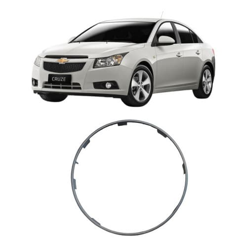 Aro Grade Alto Falante Porta Direit Esquerd Gm Cruze 12/2016 Prata