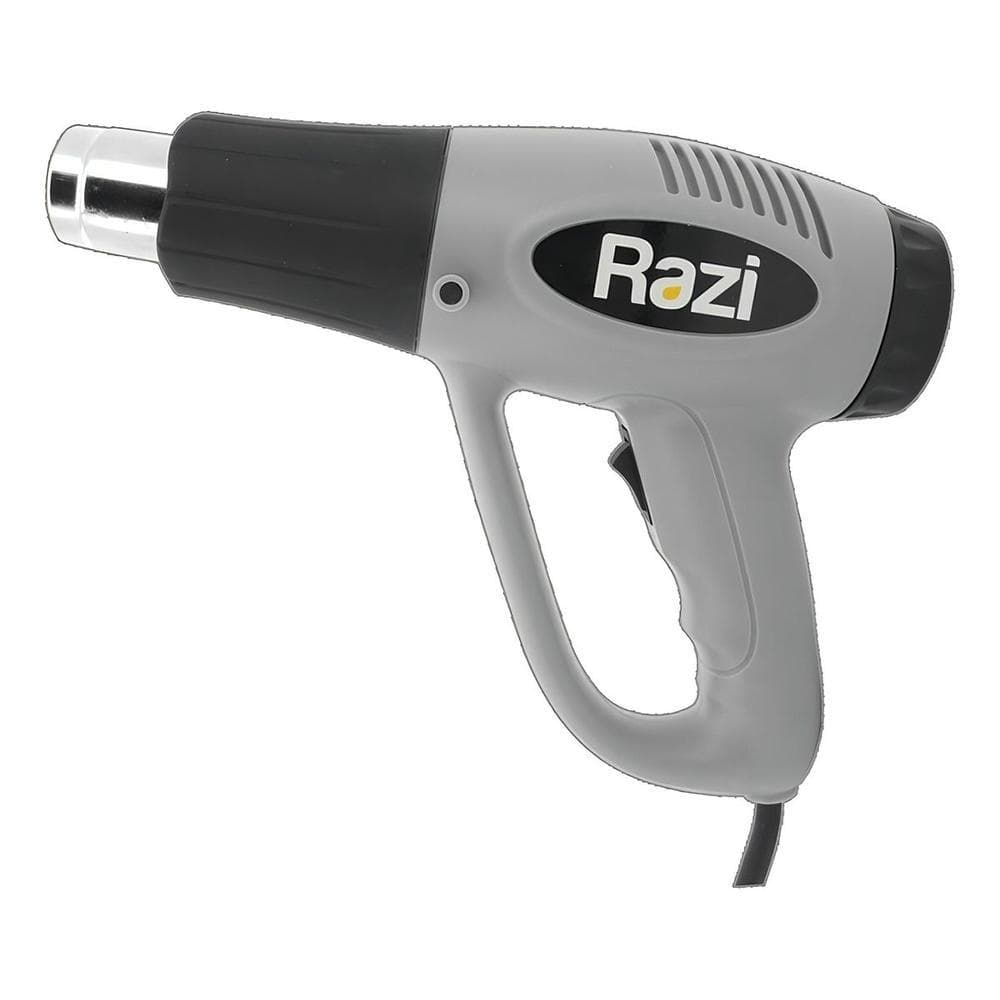 Soprador Térmico 2000W Pistola Ar Quente 300-550C 2 Estágios Razi 220V