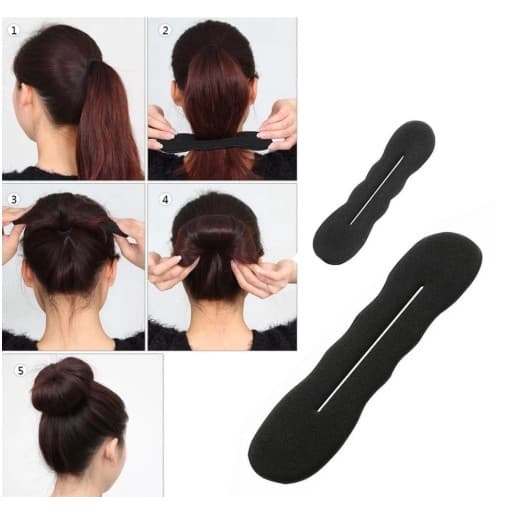Acessório Para Coque Rápido Magic Bun Coque Rápido Cabelo,36/22CM