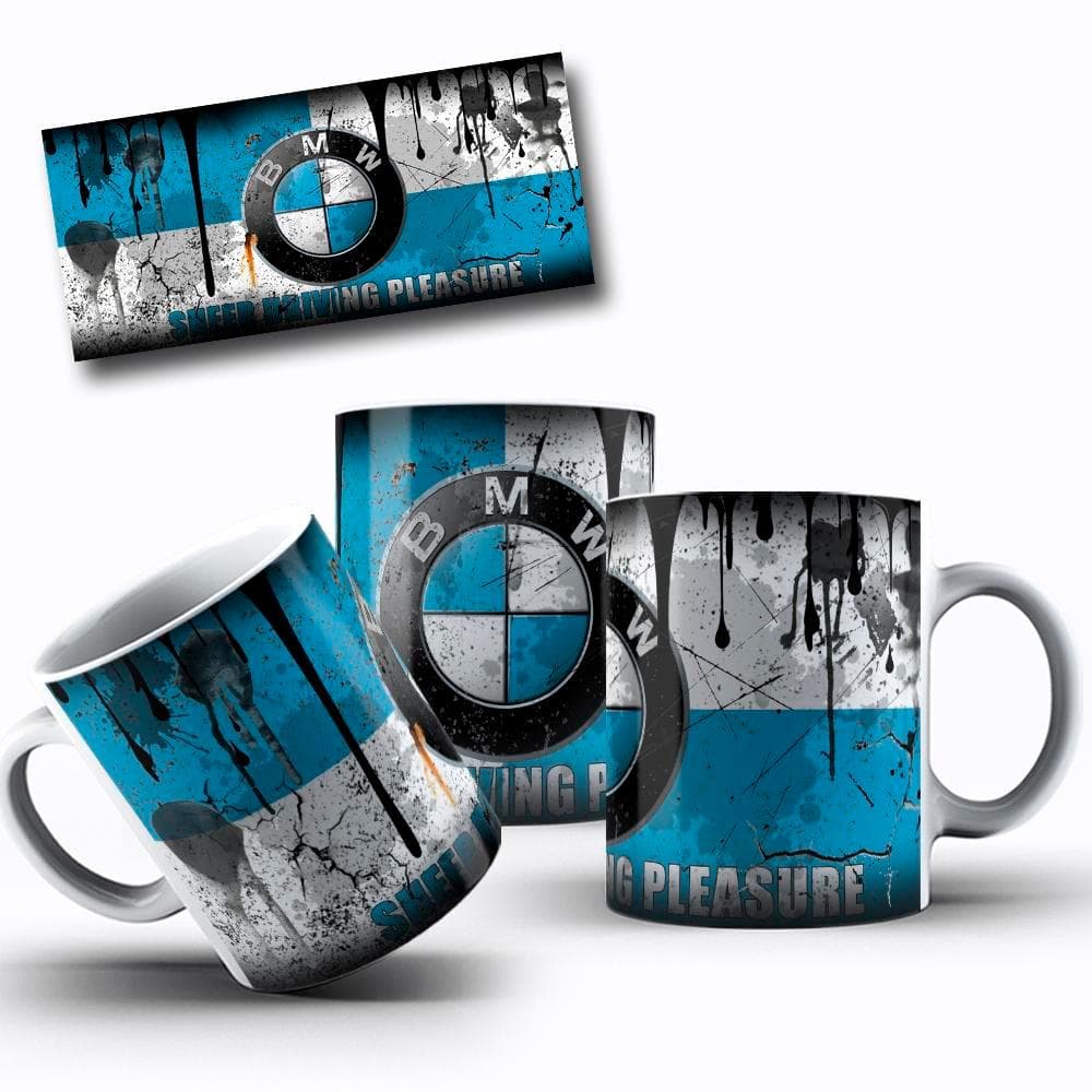 Caneca personalizada ceramica AUTOMOTIVO BMW