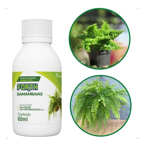 Fertilizante Líquido Forth Samambaias Concentrado 60ml