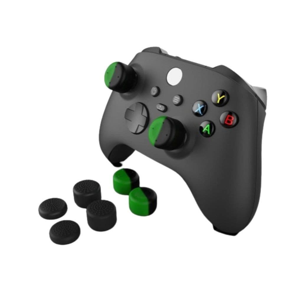 KIT 6 Grips Protetor Analógico de Silicone para Controle X-Box 360/One/Series/PS4/PS5