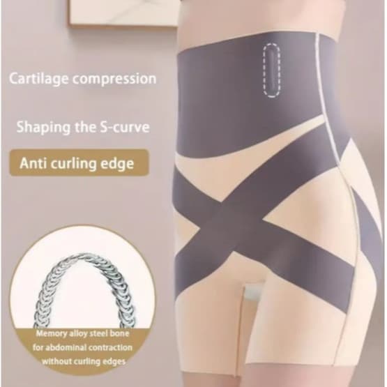 -Short Cinta Modeladora Redutora com Compressão Abdominal