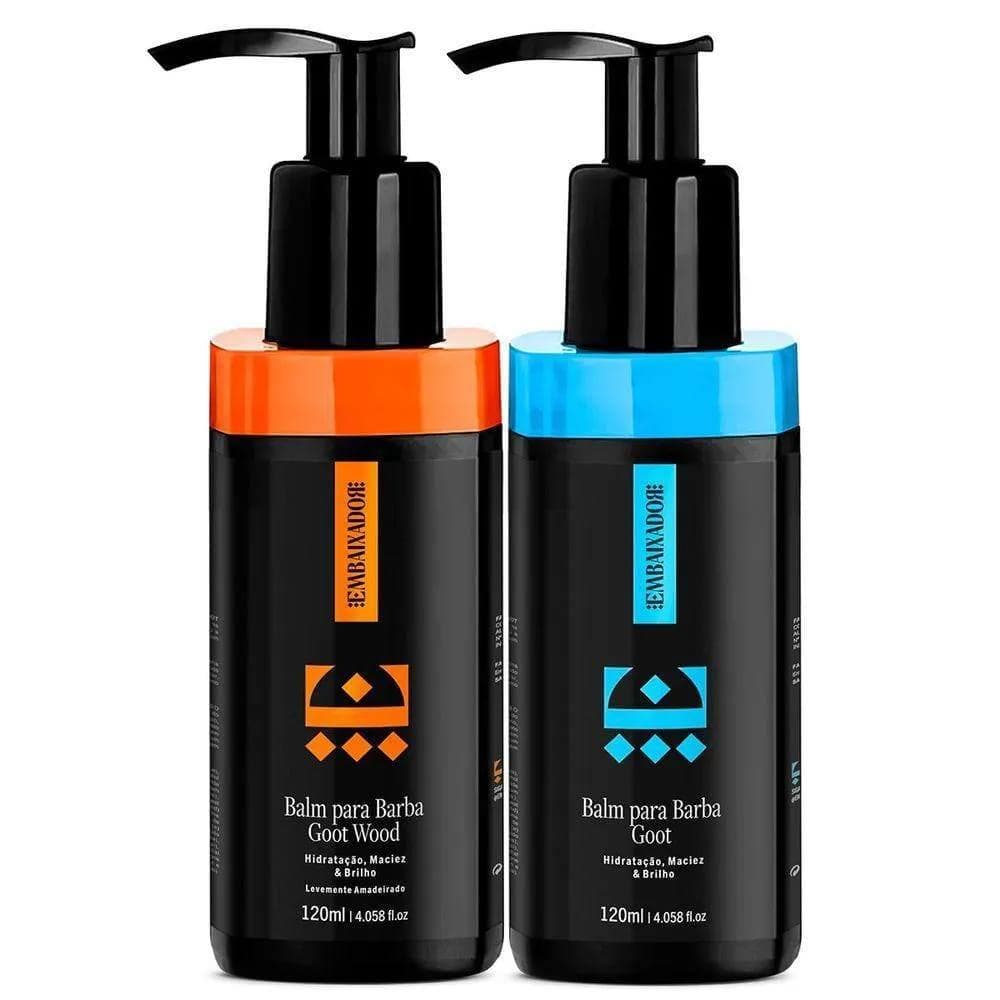 Balm Para Barba Embaixador 120ml | Hidratação, Maciez e Modelagem | Goot e Goot Wood