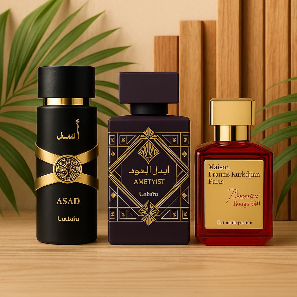 Kit 3 Perfume Arabe Importado Fragrancia Essencia Concentrada Otima Fixação