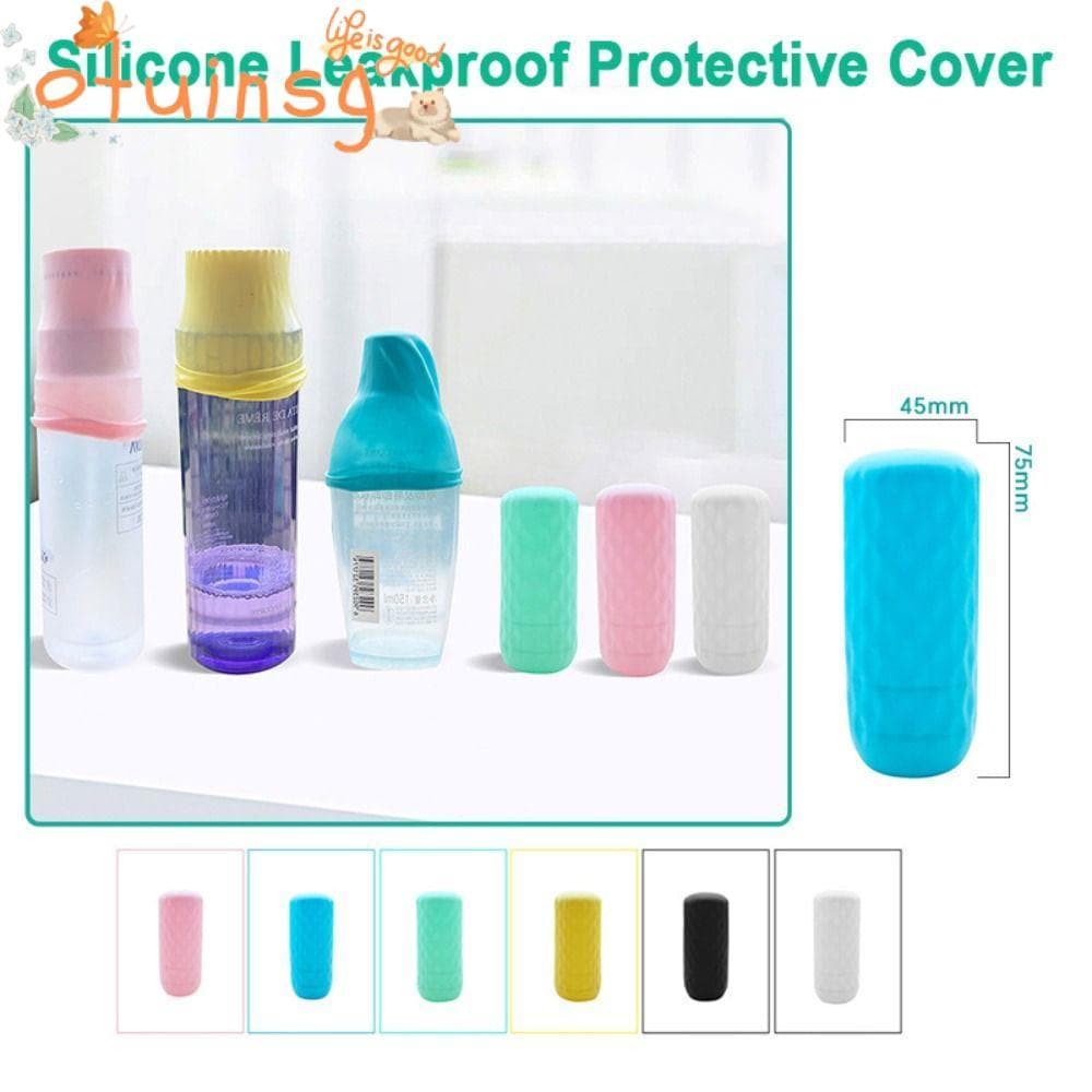 OTUINSG 3 Unidades À Prova De Vazamento , Tampa De Garrafa De Silicone Para Recipiente De Viagem , Poeira