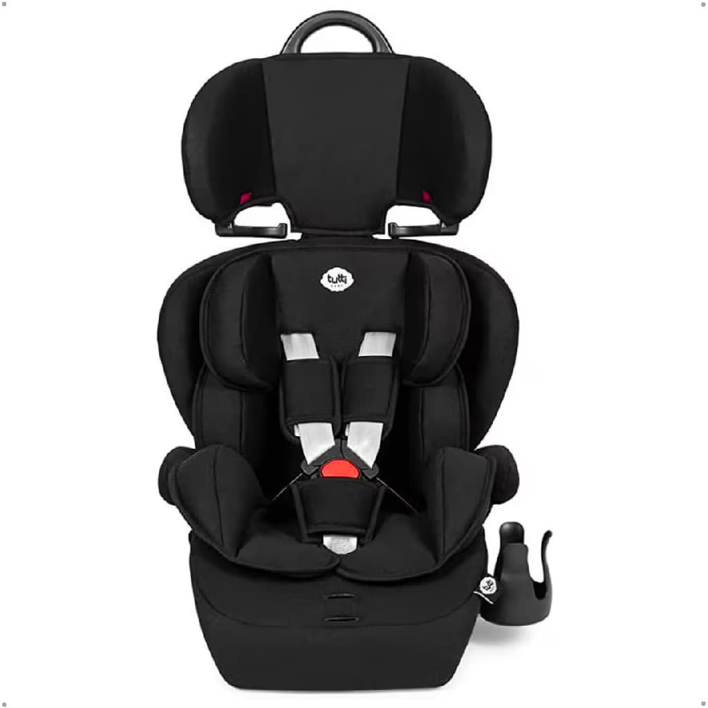 Cadeira Infantil De Carro Versati Até 36kg Preto Tutti Baby
