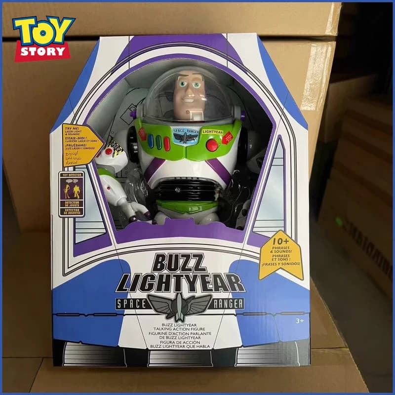 Bz 30cm Nave Espacial Modelo de Som Figura de Ação Boneco Coleção de Mesa Presente