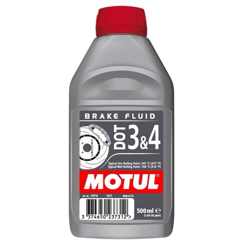 Fluído De Freio Motul Dot 3 E Dot 4 - 500ml I30