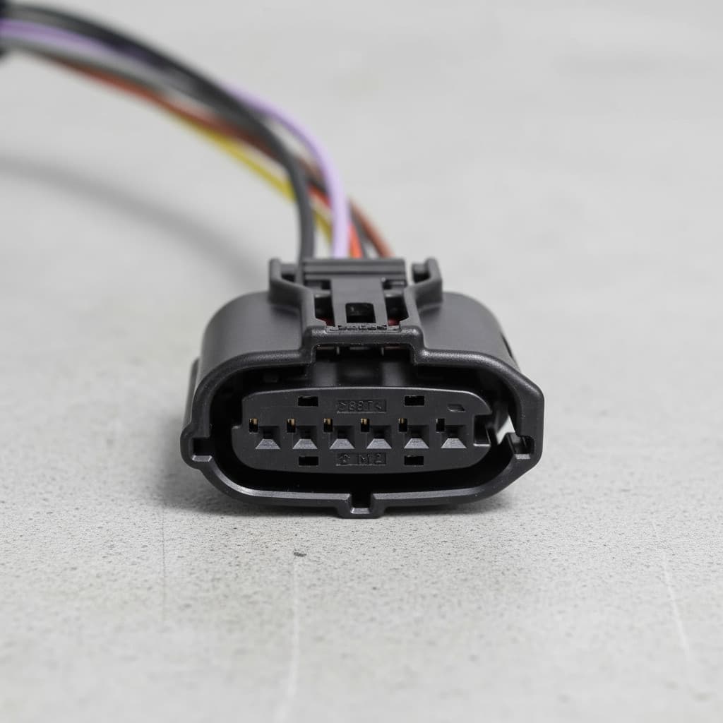 Plug Conector Válvula Eletrônica Turbina Atuador Hilux Sw4 6 Vias/Fios