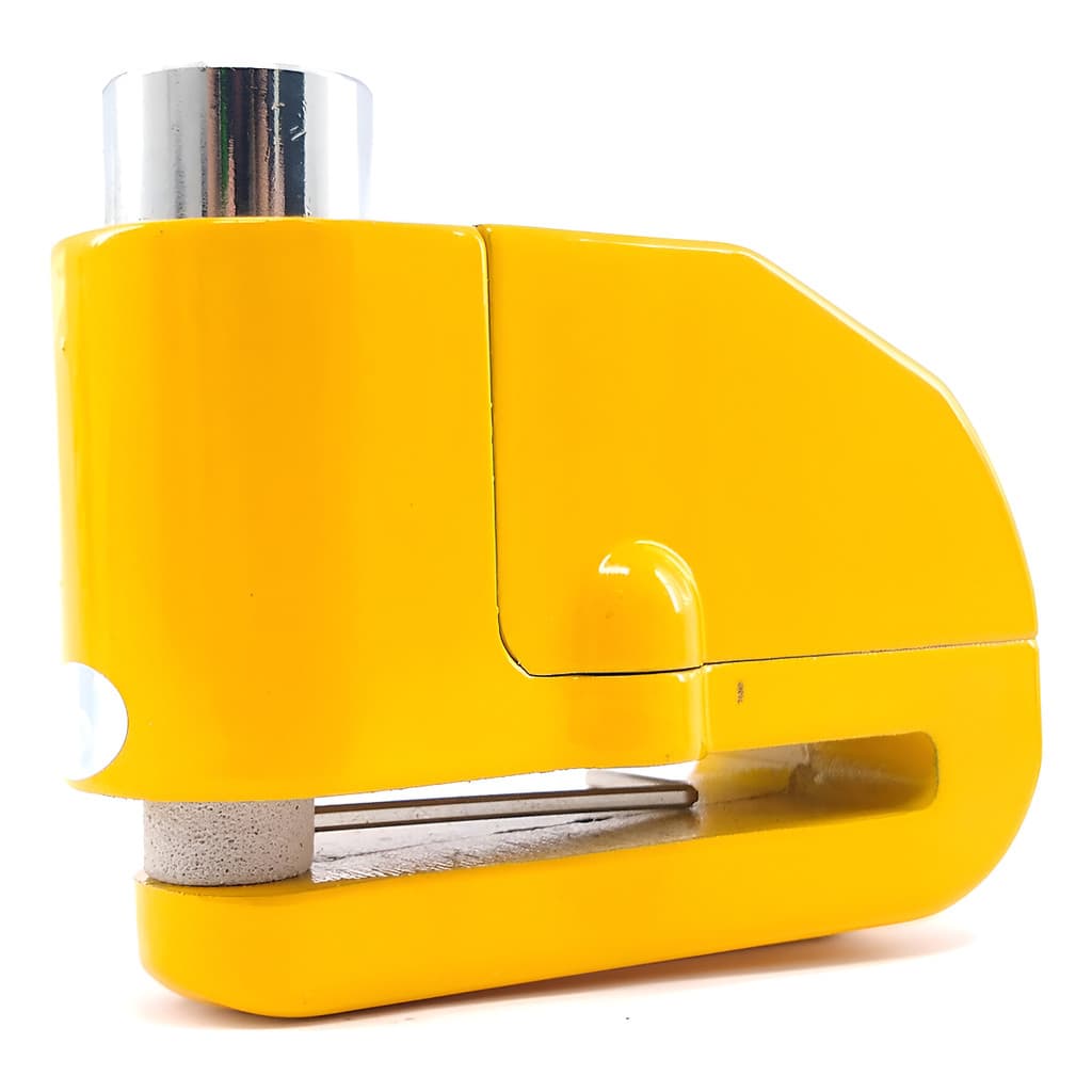 Trava Disco Moto Universal Com Alarme Titan Fazer Twister
