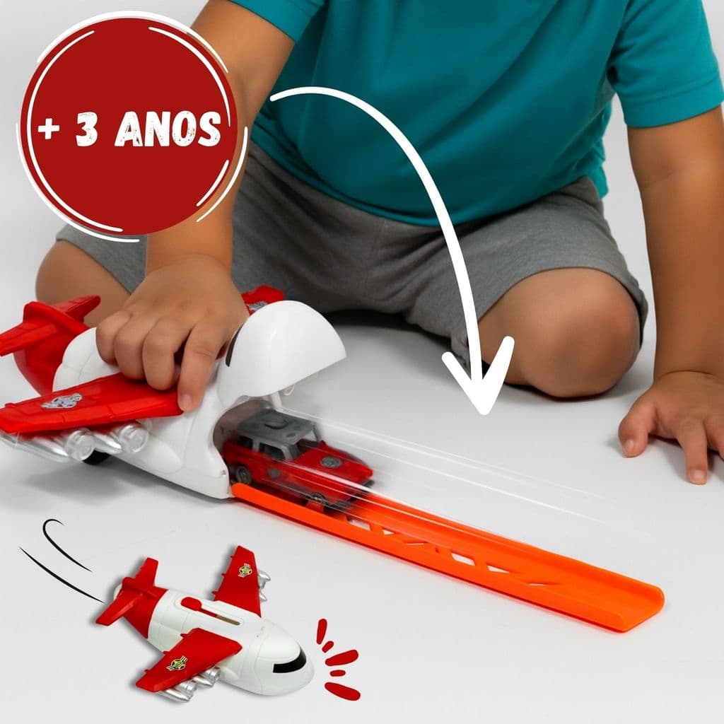 Pista de Carrinho Pista de Carrinho com Lançador Pista de Carrinho Infantil Pista de Carrinhos