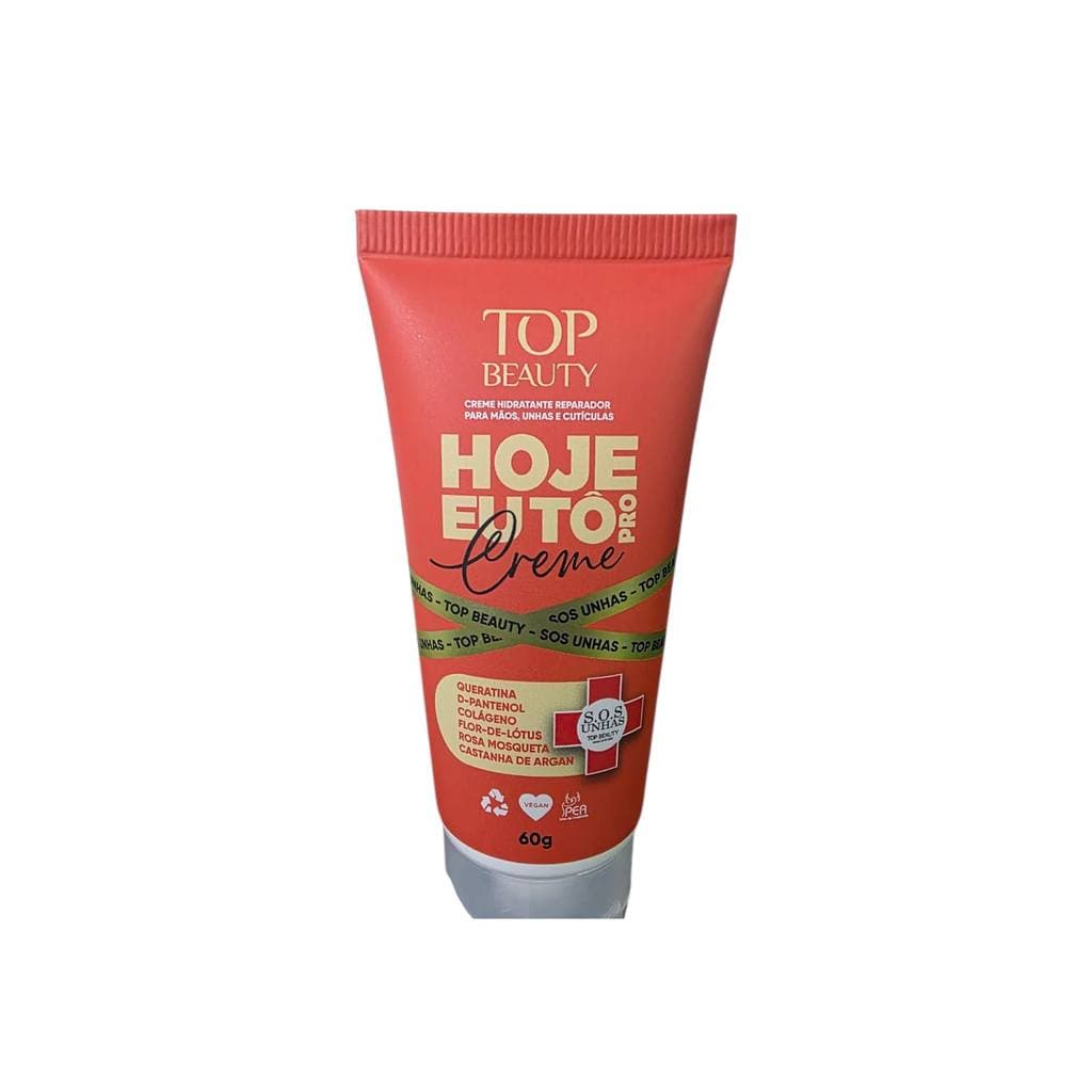 Creme Hidratante Rejuvenecedor Top Beauty Hoje eu To Pro Creme 60gr
