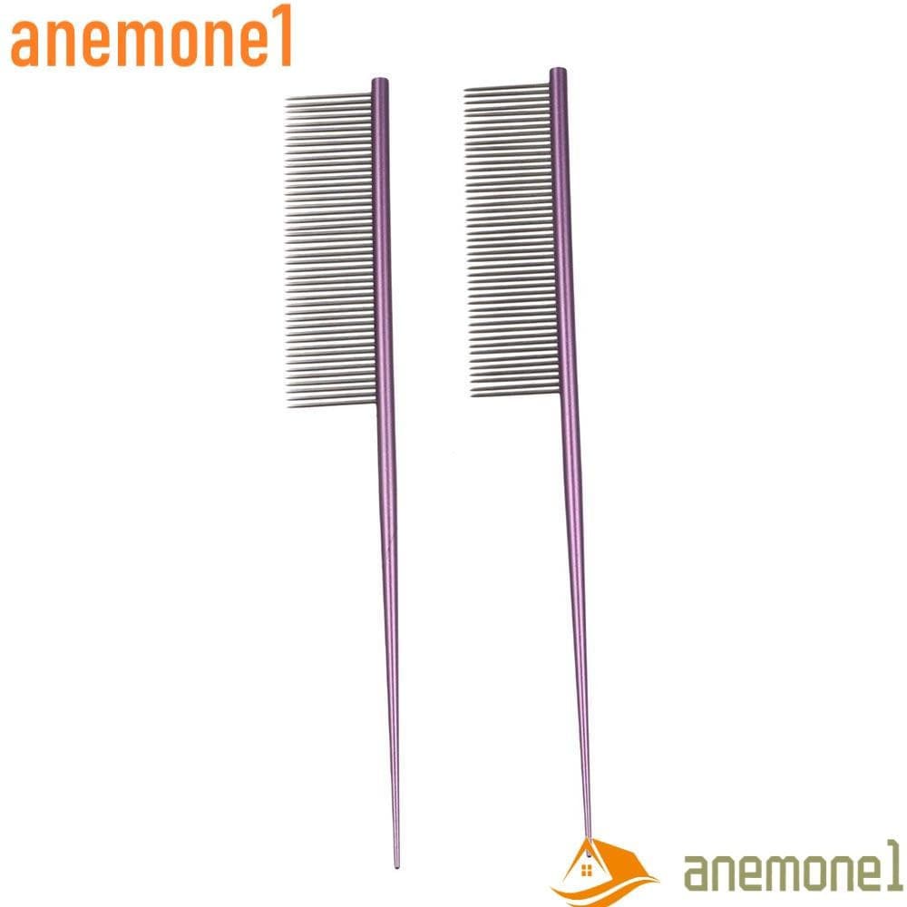 ANEMONE1 Pente Contra Pulgas Para Animais De Estimação , Antiferrugem De Aço Inoxidável Cuidados Com Cães De Cabelo Dent