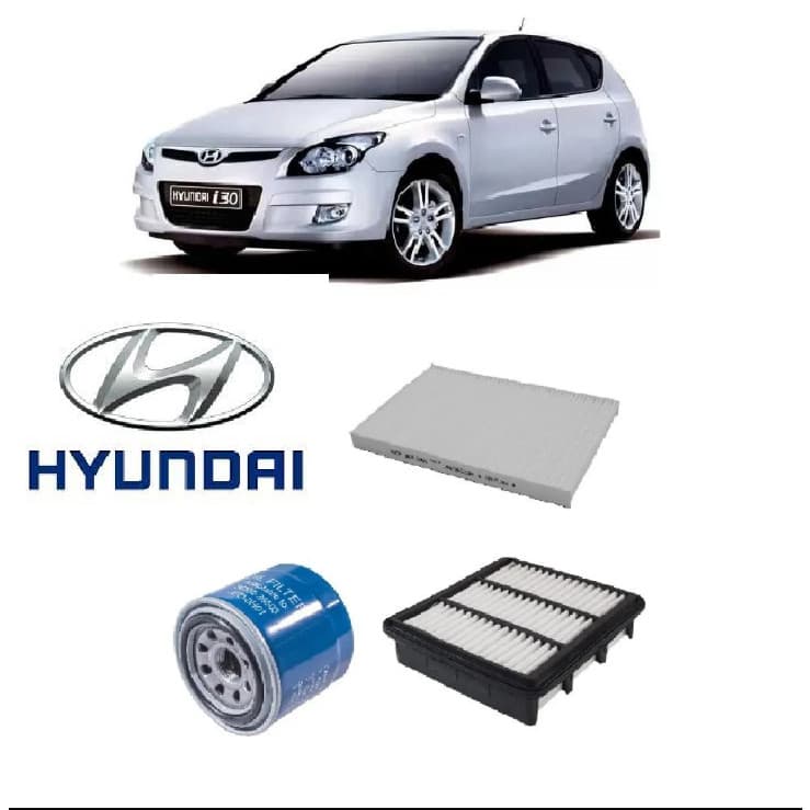 KIT FILTROS HYUNDAI I30 2.0 2008 2009 2010 2011 2012 - FLEX