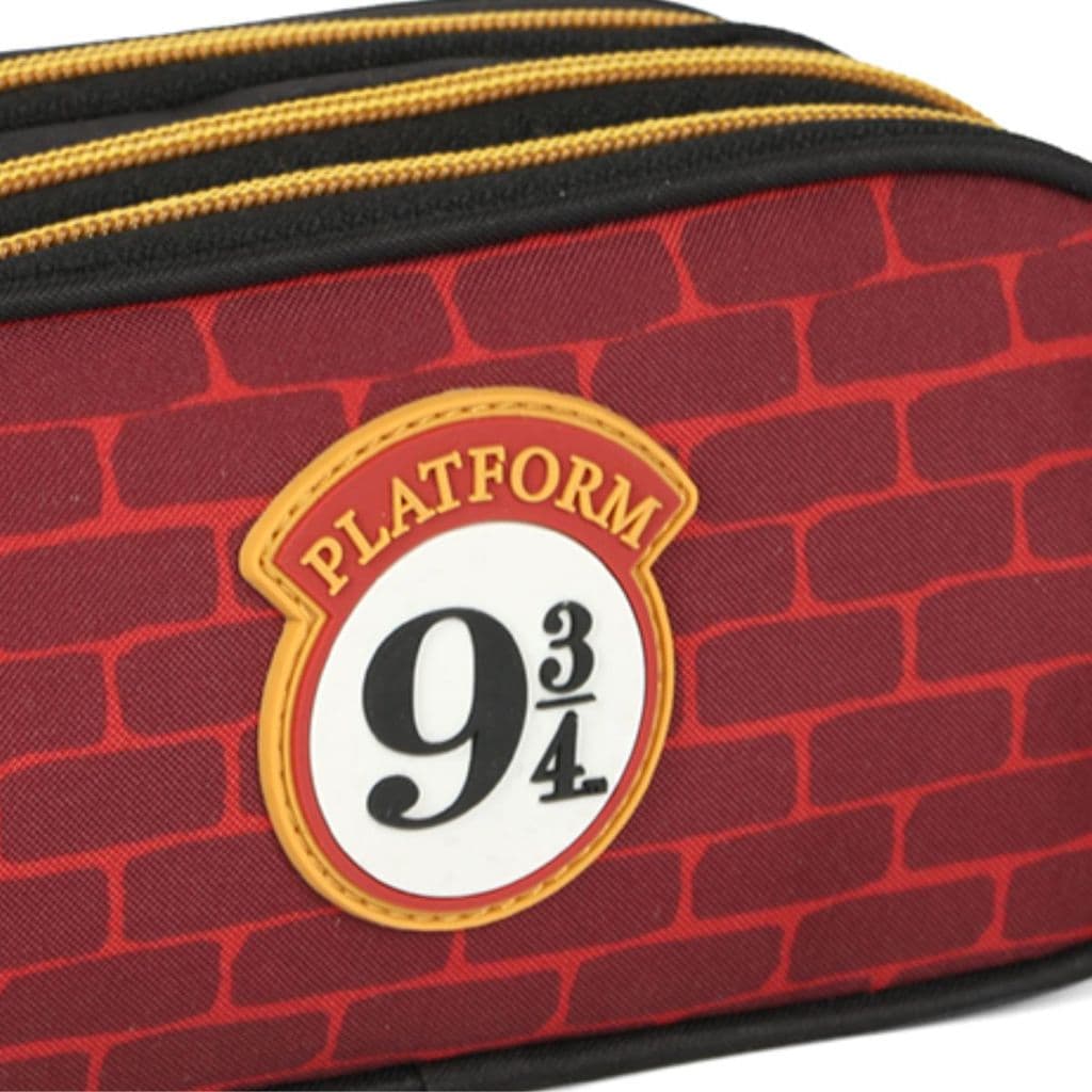 Estojo Triplo Escolar Harry Potter Plataforma 9¾ Luxcel