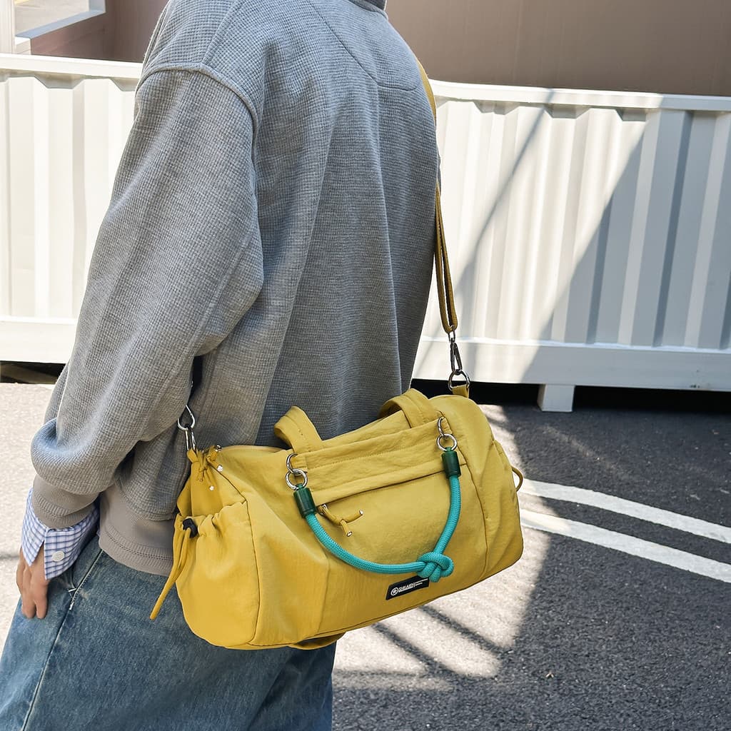 Bolsa mensageiro de viagem ao ar livre, masculina, feminina, de trabalho, portátil, academia, estudante, classe, bolsa d