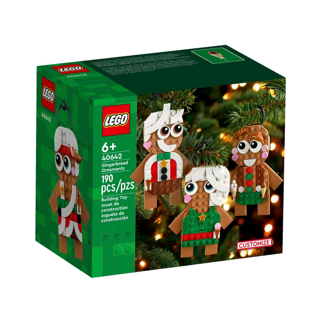 Lego Natal 40642 - Enfeites de Gengibre