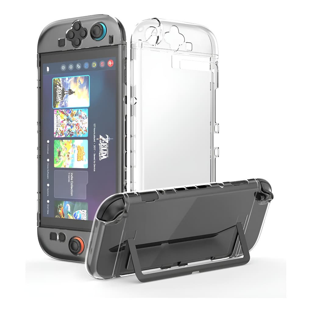 Capa Tpu Protetora Transparente Para Nintendo Switch 2