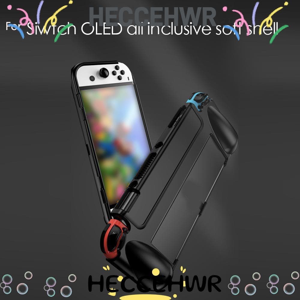 Para Nintendo Switch OLED Acessórios Silicone Proteger Shell Host Protection Case